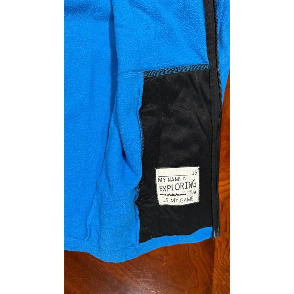 The North Face kids Glacier‎ Track Fleece full zip Jacket size x-large